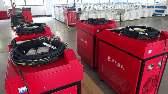連続波 1000W 1500W 2000W 3000W ポータブルハンドヘルドファイバーレーザー溶接機