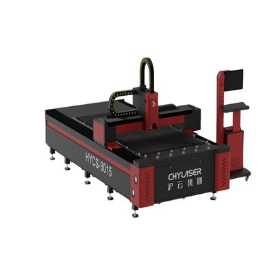 サーボモーター ヤスカワ 高精度 3015 ファイバーレーザー切断機 1000W シートメタル