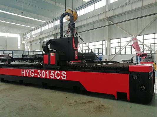 1000W-8000W シングルプラットフォーム ファイバーレーザー切断機 鋼鉄