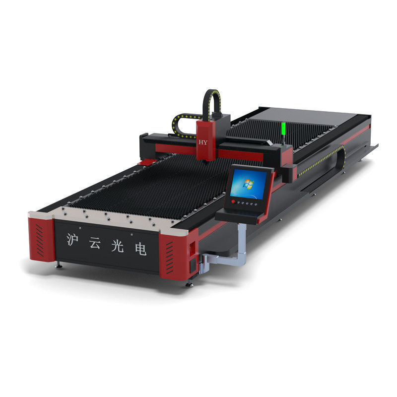 7000KG 重量 HIWIN ガイドレール 18x18 50W CNC ファイバーレーザー切削機 ジナン 1530